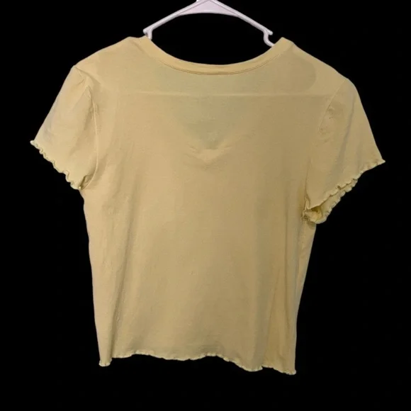 Urban real sunshine yellow crop top size L, super cute and comfortable - Picture 5 of 5